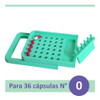 Encapsuladora Manual N°0 + 250 Cápsulas Vacías N°0 1