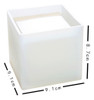 Molde De Silicone Para Vaso De Flores Quadrado Bm-02 2