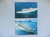 2 Tarjetas Postales Barco Eugenio C. 1975 0