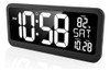 Relógio De Parede Xxl De Tela Grande Led Ultra-transparente 0