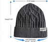 Trailside Supply Co. Gorro Lana Tejer Con Calaveras E Al 3