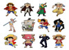 Patch Estampado One Piece, Termocolante Estampado Luffy 1