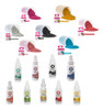 Kit 9 Corante Gel Concentrado 7 Glitter Furtacor Comestível 0