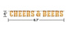Banner Con Letras Creative Converting Cheers & Beers, Multic 1