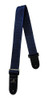 Correa Azul Lisa Para Guitarra De Polipropileno C/logo 0