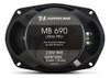 Par Alto Falante Medio Grave Hurricane Pro Mb690 6x9 460w 4