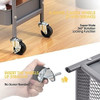 Carrito De Almacenamiento De 3 Niveles Gris 2