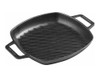 Plancha Victoria Hierro Esmaltado Doble Asa Grill 25x25cm Ki 0