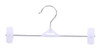 Pack X10 Perchas De Metal Con Broche Pantalón- 32732 0