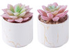 Zenmag Fake Succulents, Mini Succulents Plants Artificial In 0
