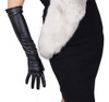 Dooway Guantes Largos Para Mujer Cuero Sintético Sobre El 20 1