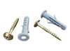 Combo Tornillo Parker 30mm + Taco Ladrillo Comun 6mm 100uni 0