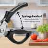 Tijeras De Cocina Para Carne Y Aves Con Mango Antideslizante 5 Tijeras De Cocina Para Carne Y Aves Con Mango Antideslizante 5