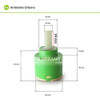 Cartucho Cierre Cerámico Reforzado Verde 40 Mm Grifería Au 3 Cartucho Cierre Cerámico Reforzado Verde 40 Mm Grifería Au 3