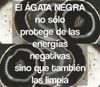 Agata Negra Protege Y Limpia Energía Negativa Collar    A275 2