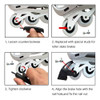 Travões Frame Pads Stopper Adulto Inline Roller Skate Shoes 4