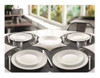 Plato Hondo 23 Cm Luminarc Harena Vidrio Templado Blanco G 3