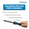 Soldador De Estaño Electronica Punta Ceramica 40w Grip Goma 1