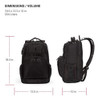 Swissgear 5698 Laptop Backpack, Black, 17 Inch 3