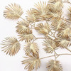 Ramas Doradas - Hojas De Palma Artificiales  Pack X2u. 77cm 5