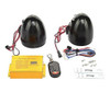 Parlantes Radio Alarma Para Moto Usb Sd 0