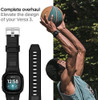 Malla Spigen Rugged Armor Pro Fitbit Versa 3 Negro 4