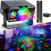 Luces De Discoteca Con Proyector Led Y Control Remoto 1