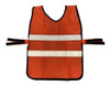 Chaleco Poncho Poliester Premium Reflectivo Vial Naranja 1