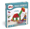 Brinquedo De Montar Pinos Magicos 170 Pecas Elka 0