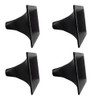 Kit 04 Corneta Plástica Lc01 Preta Modelo Yamaha Com Rosca 0