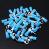 50 Conector Terminal Nylon Anillo Azul 16-14 Ga Awg Calibre 1