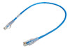 Cabo De Rede Cat5e Curto 0,5 Metros Azul Hellermann Tyton 0