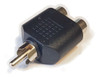 Adaptador Rca Mach A 2 X Rca Hemb 1 Adaptador Rca Mach A 2 X Rca Hemb 1