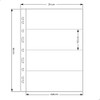 Kit 10 Folhas Cédulas Acetato 4 Div Pccb 32x24cm Pro 2