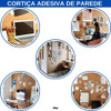Placa Cortiça 5 Peças Com Alfinetes Pendurar Fotos Lembretes 5 Placa Cortiça 5 Peças Com Alfinetes Pendurar Fotos Lembretes 5
