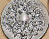 Juego De Tocador Retro Vintage Ornamentado Plata 2