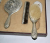 Juego De Tocador Retro Vintage Ornamentado Plata 3