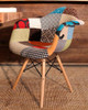 Silla Eames Patchwork Con Apoyabrazo 4