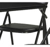 Juego De Mesa Y Silla Plegable Cosco 5piece Negro 3