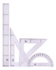 Juego De Geometría Dfh Junior 30 Cm - Mosca 1