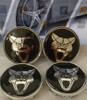 Calotinha De Centro Roda Puma Preto Resinado/bicos Anti Furt 1
