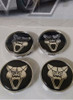 Calotinha De Centro Roda Puma Preto Resinado/bicos Anti Furt 3