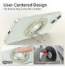 Soporte Magnetico De Anillo Para Celular Plateado 5