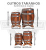 Barril Corote Vinho Whisky Cedro Vertical 1l Cachaça Whisky 5