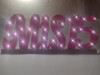 Alquiler Letras  Polifan 56 Cm Con Luces 6 Alquiler Letras  Polifan 56 Cm Con Luces 6