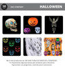 Lapida Cementerio Ritual Velas Led Decoracion Halloween 6