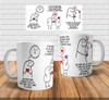 Plantilla Flork Tazas Piel Ke Personajes Cancion Sublimar 1