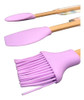 Set Utensilios De Silicona: Cuchara, Pincel Y Espátula 1