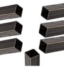 Barra Metalon 20x20 Tubo Quadrado Aço 7 Peça De 1m 0