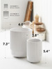 Soporte De Utensilios Cerámico Grande Blanco, 185cm + 137cm 5